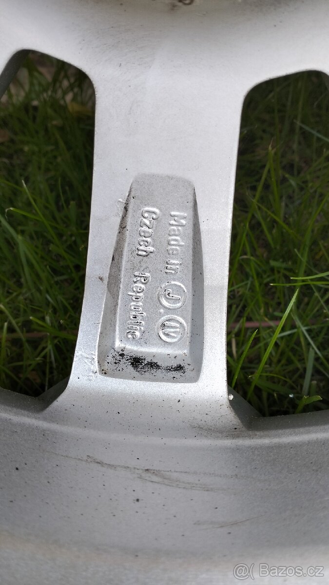 ALU disky 6Jx16 + pneu - 3