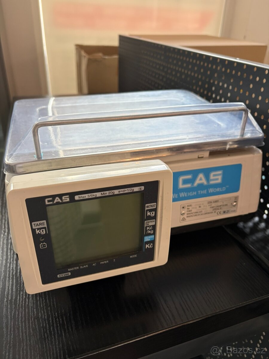 Váhopokladna CAS CT100 - 3