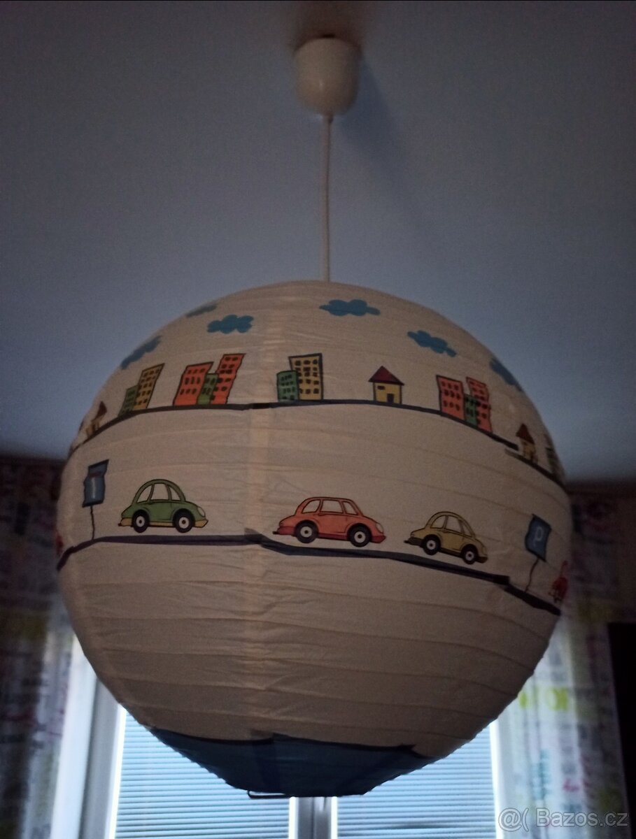 Lustr a lampička AUTTÍČKA pro děti - 3