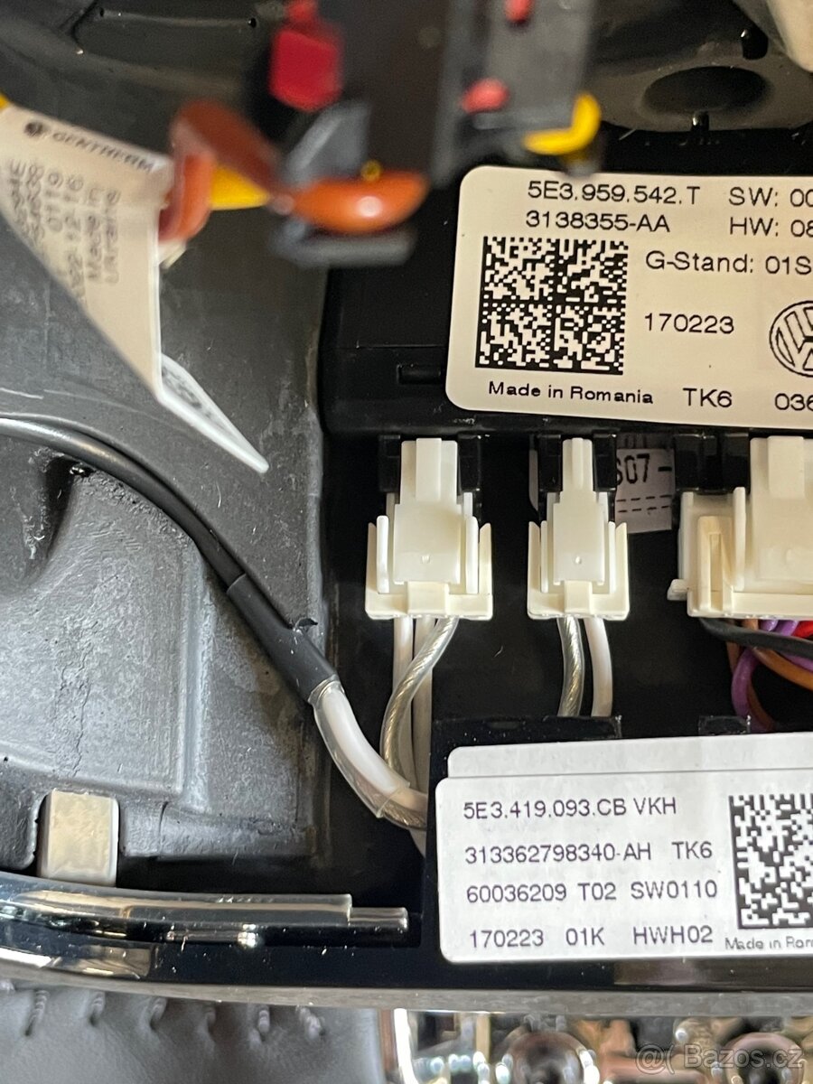 5E3419093CP Volant multifunkční kůže-vyhřívaný - 3