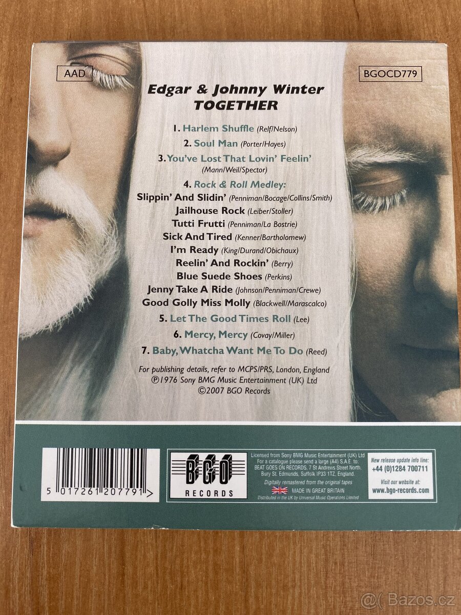 CD Edgar & Johnny Winter - Together - 3