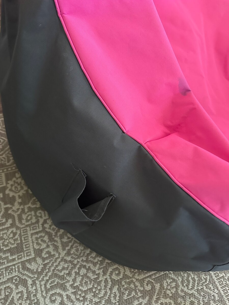 Sedací vak růžový - 3