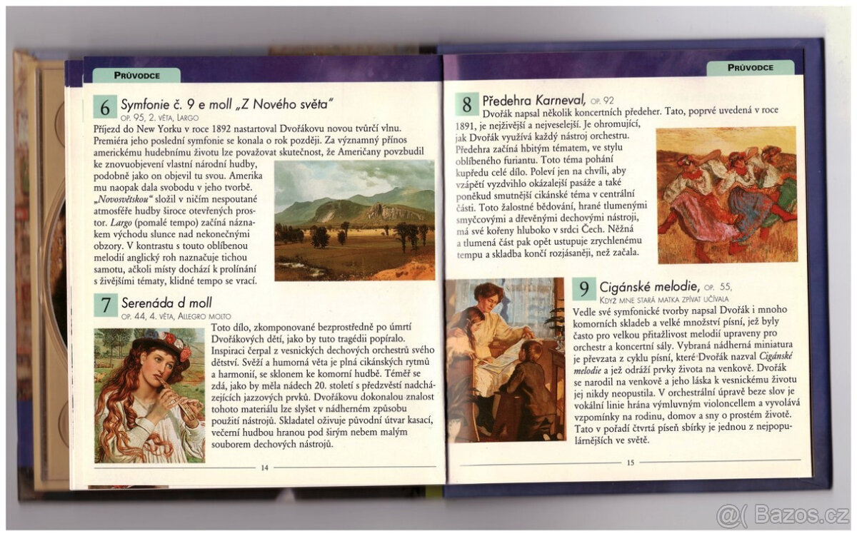 CD - vážná hudba A.Dvořák , F.Cgopin . - 3