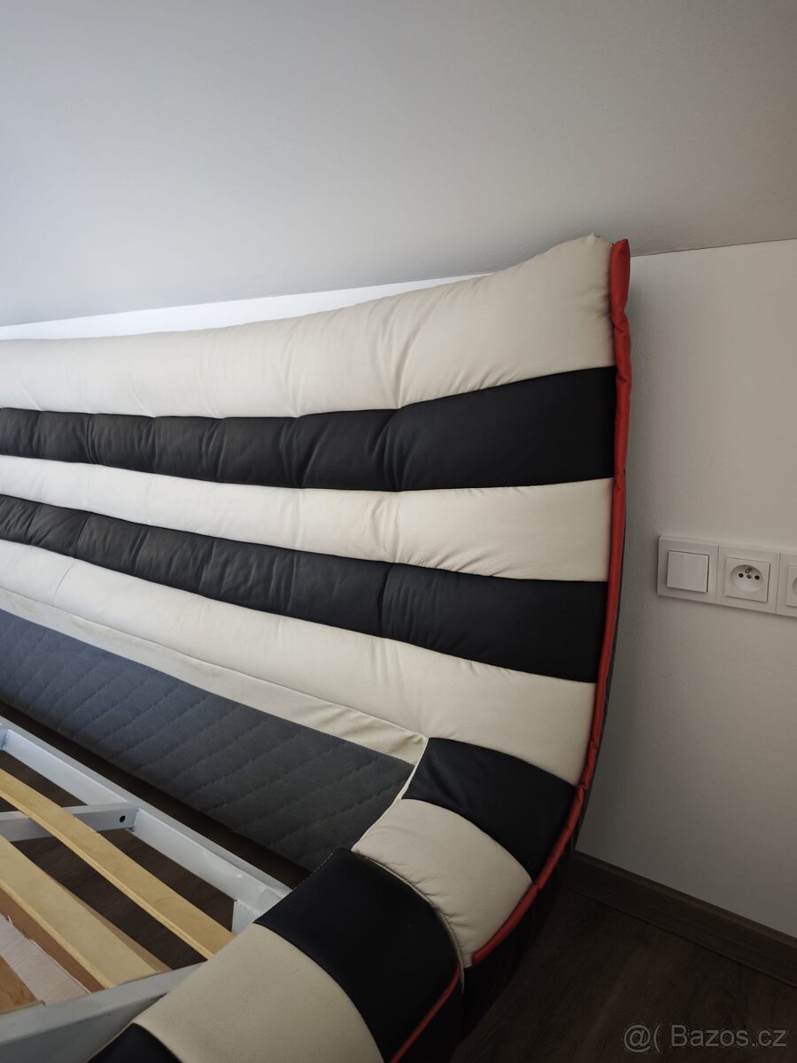 Manželská postel s úložným prostorem - 3