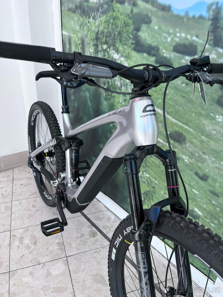 Lehké celoodpružené elektrokolo Corratec BOSCH SX - 3