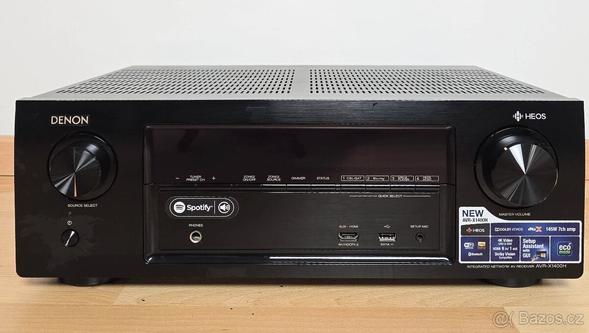 DENON AVR-X1400H / AirPlay Bluetooth Spotify Wi-Fi - 3