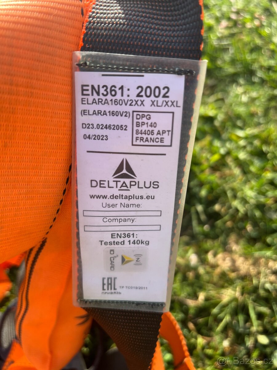 Protipadovy postroj Delta Plus - 3