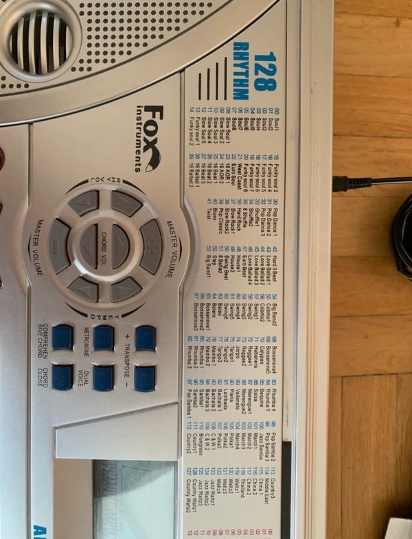 elektronické klávesy - 3