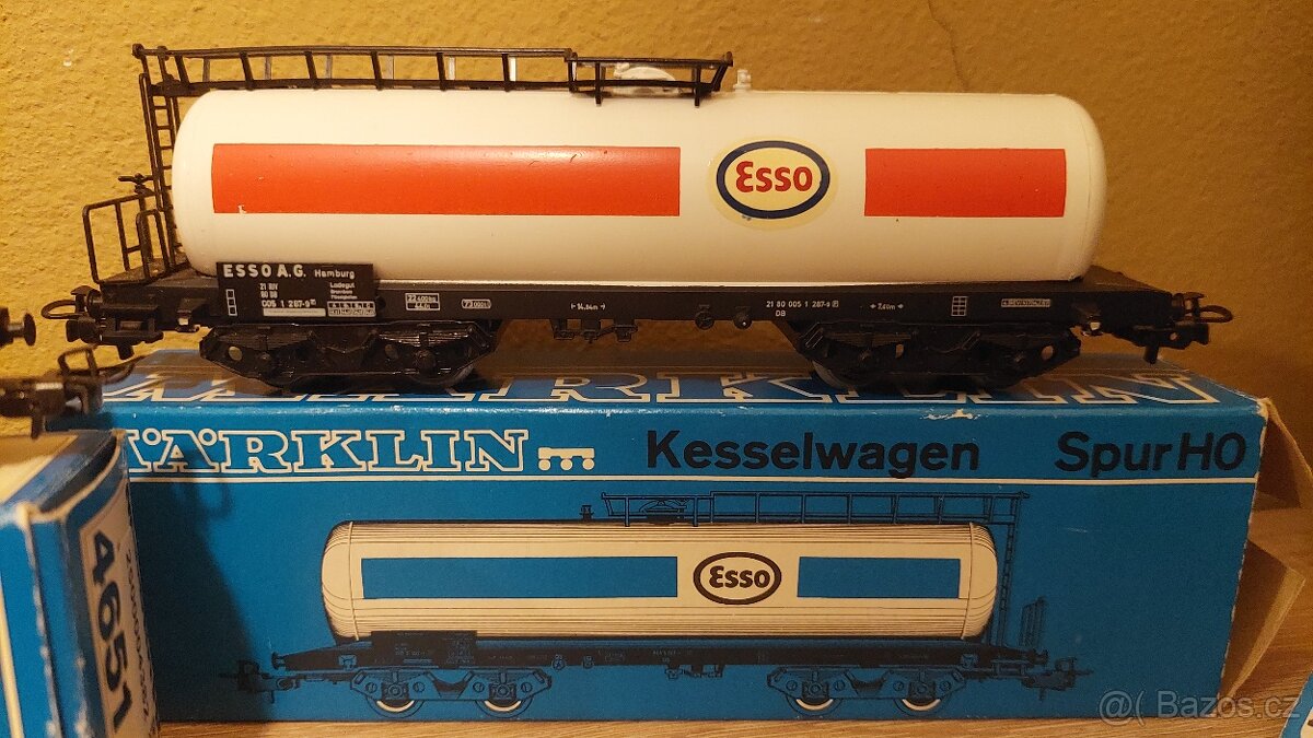 H0 Marklin 4650,4651 Kotlové vozy v or.obalech - 3