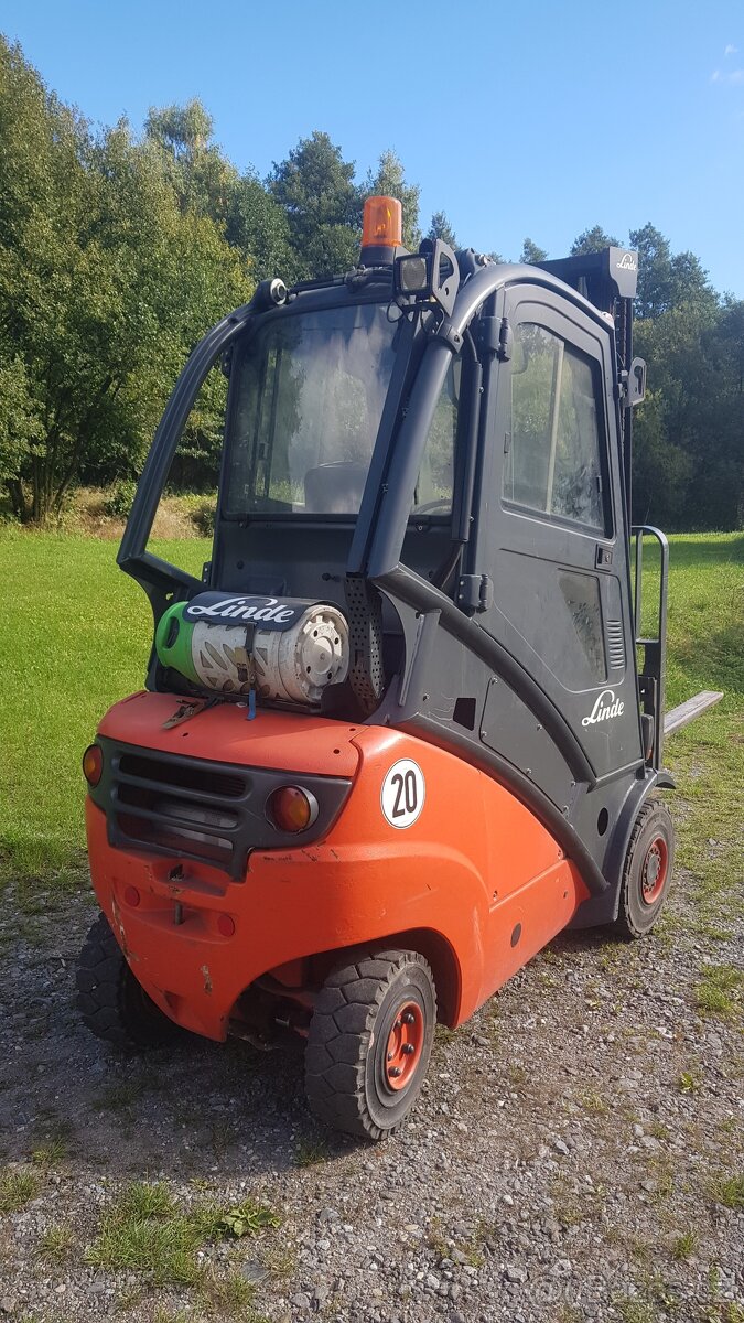 vysokozdvižný vozík LINDE H30T LPG pouze 5000Mth - 3