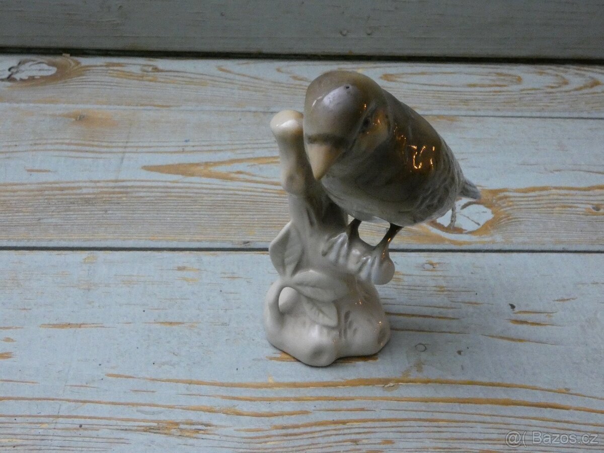 Porcelánová soška "ptáček" - 3