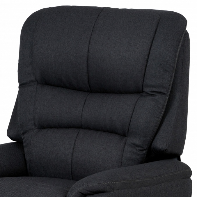 Polohovací křeslo TV-5053 v šedé látce - 3