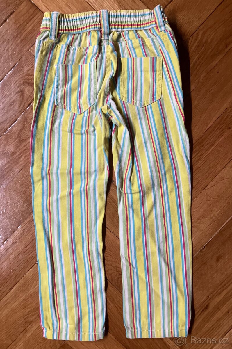 Dětské dívčí kalhoty velikost 104 (3-4 roky), stahující - 3