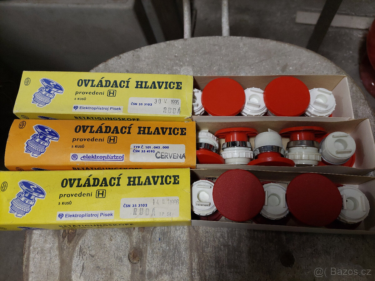 Ovládací a přepínací hlavice programu T6. - 3