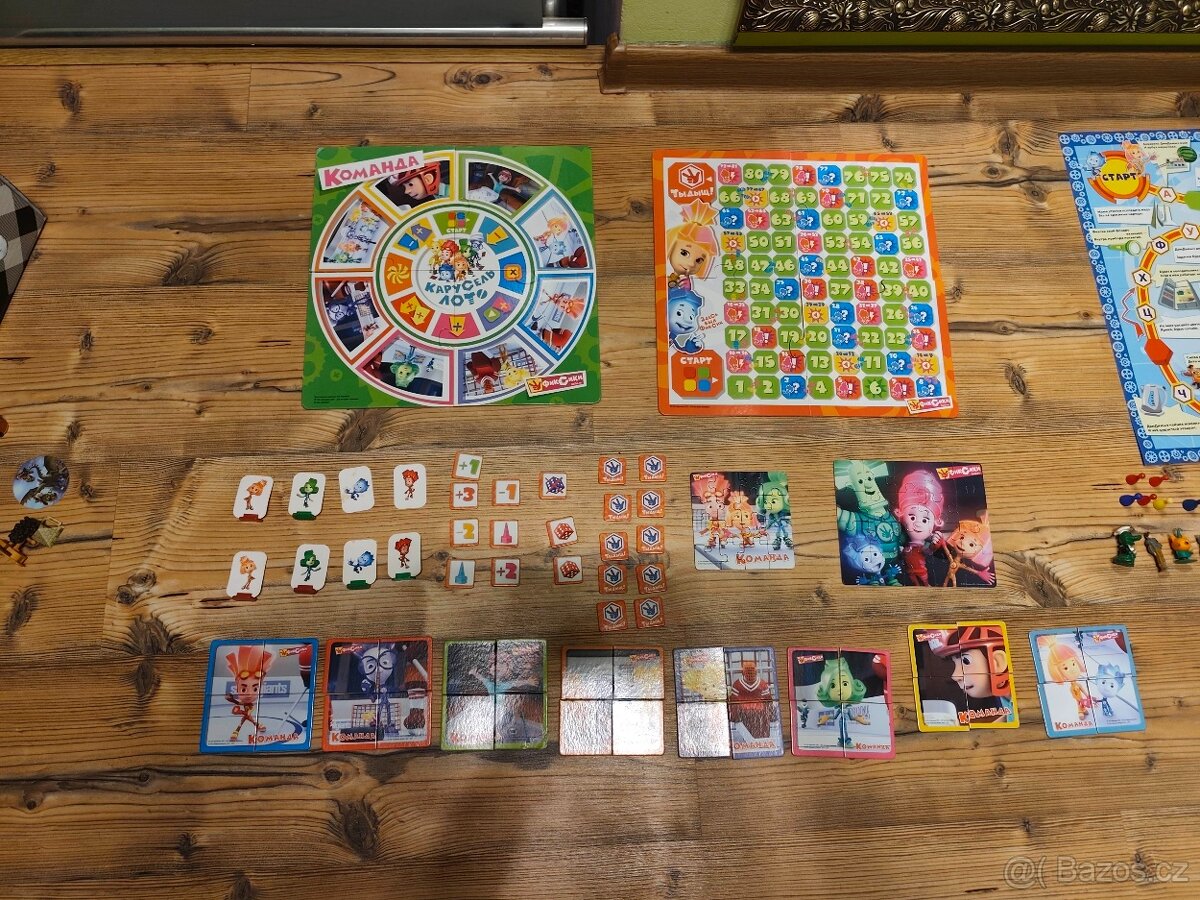 Stolní hra Fixiki 2v1 puzzle - 3