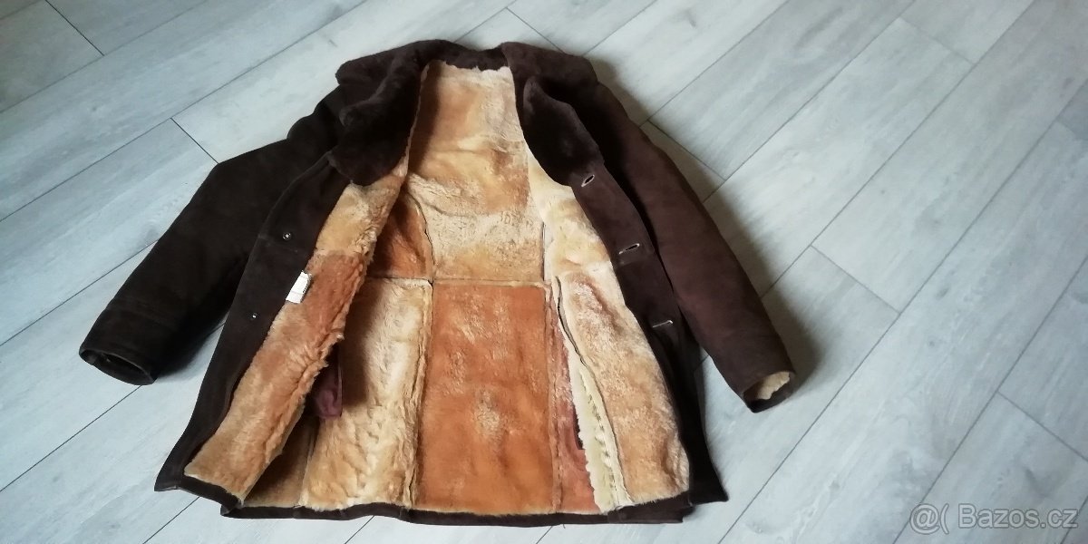Pánský velurový kabát - 3