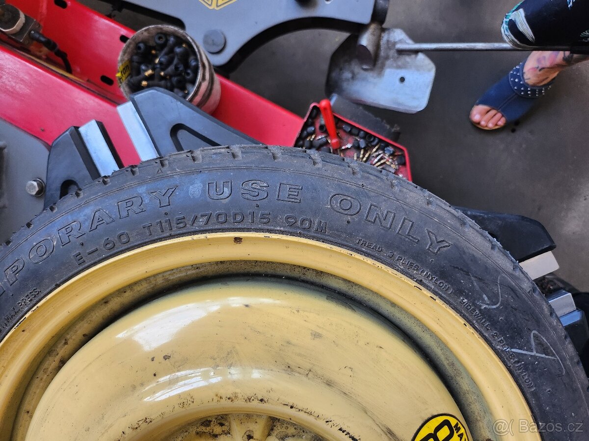 Dojezdová pneumatika 15" pro Hyundai , Kia, Mazda,a Mitsbis - 3