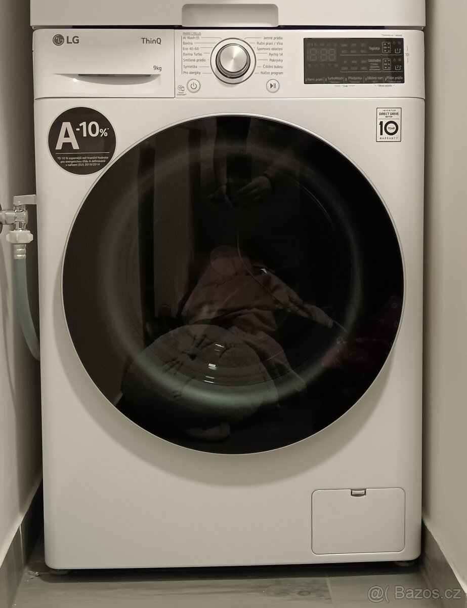 LG pračka nová, krásná a chytrá (: - 3