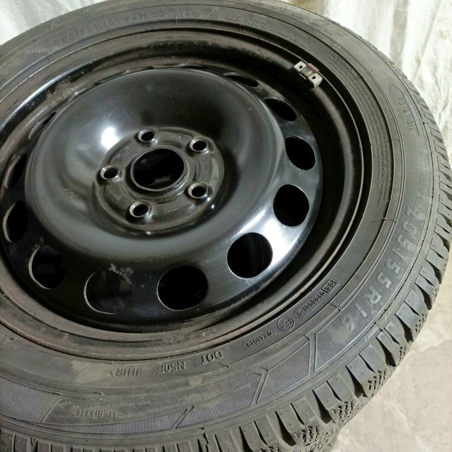 16" plechová kola – 5x112 – AUDI Disky: Plechové disky or - 3