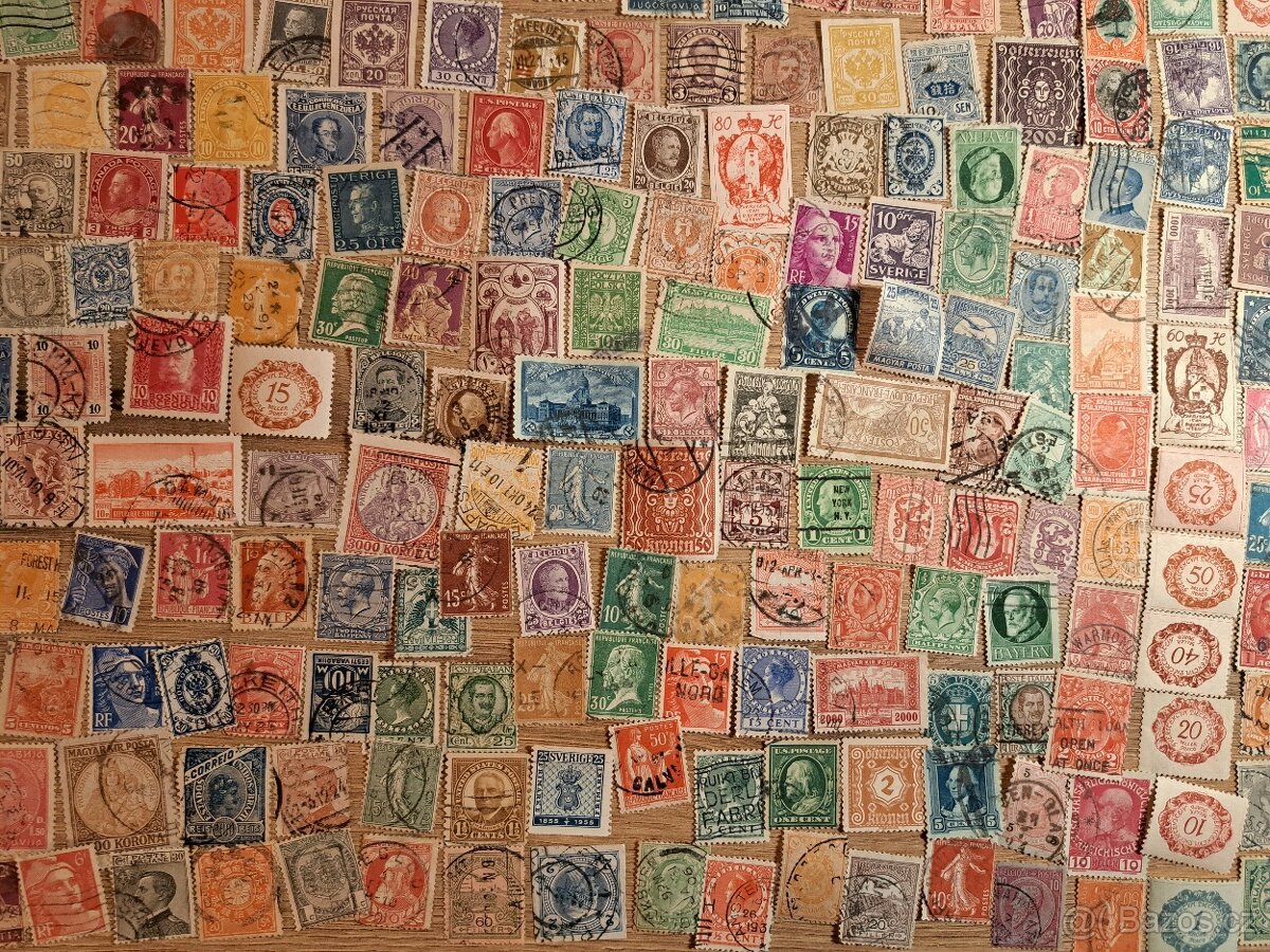 Sbírka starých známek - 3