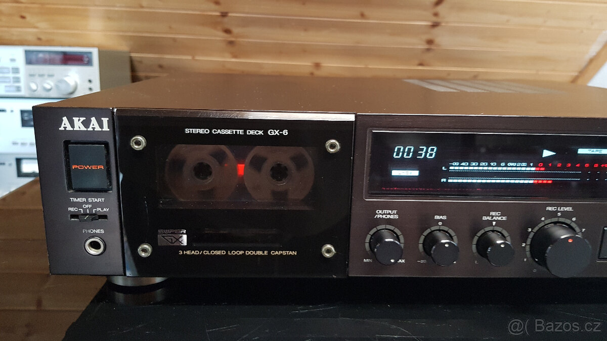 Akai GX-6 3hlavý tape deck - 3