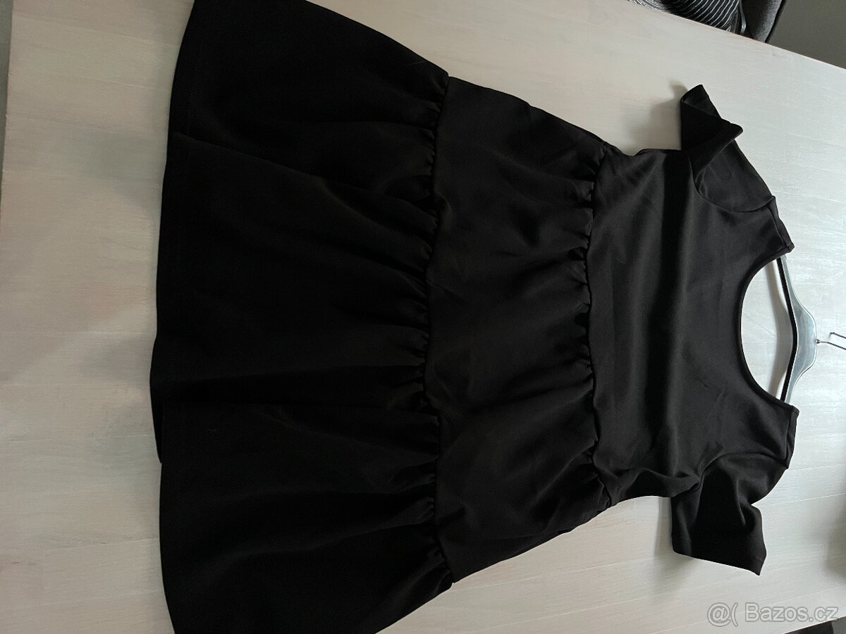 Černé mini sinsay šaty vel M - 3