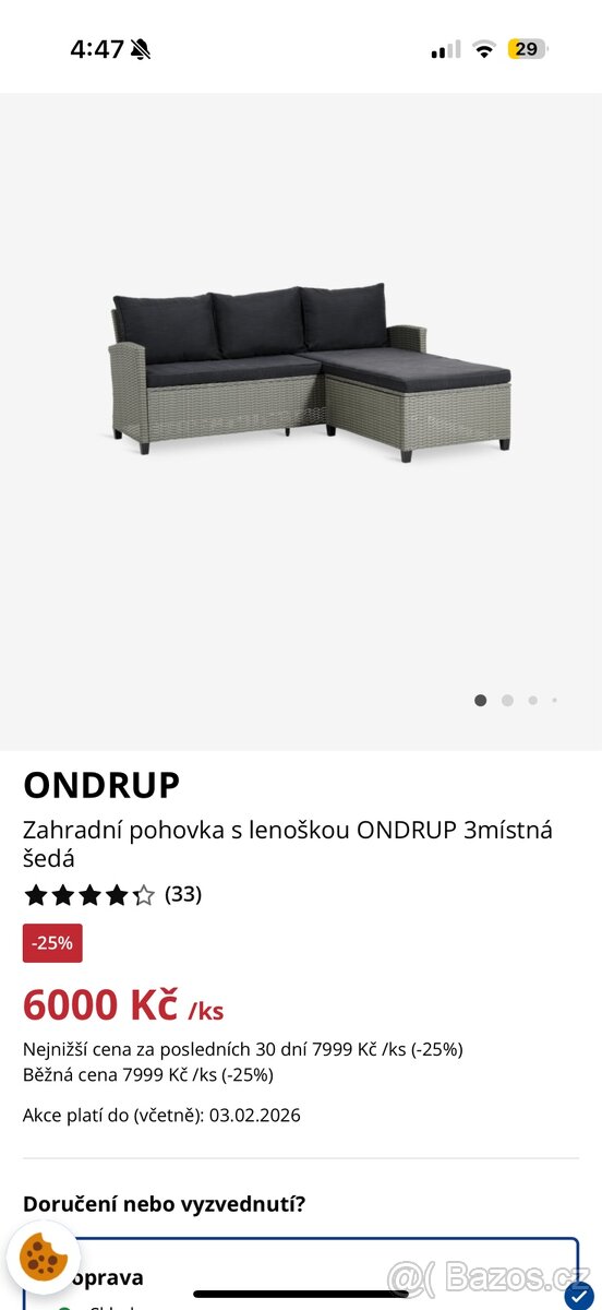 Zahradní sedačka - 3