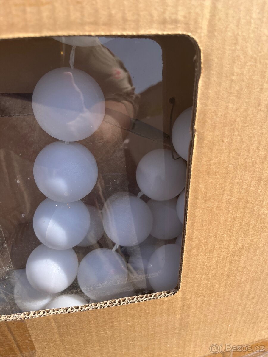 IKEA GLANSA LYSA Velká světelná dekorace 90cm - 3