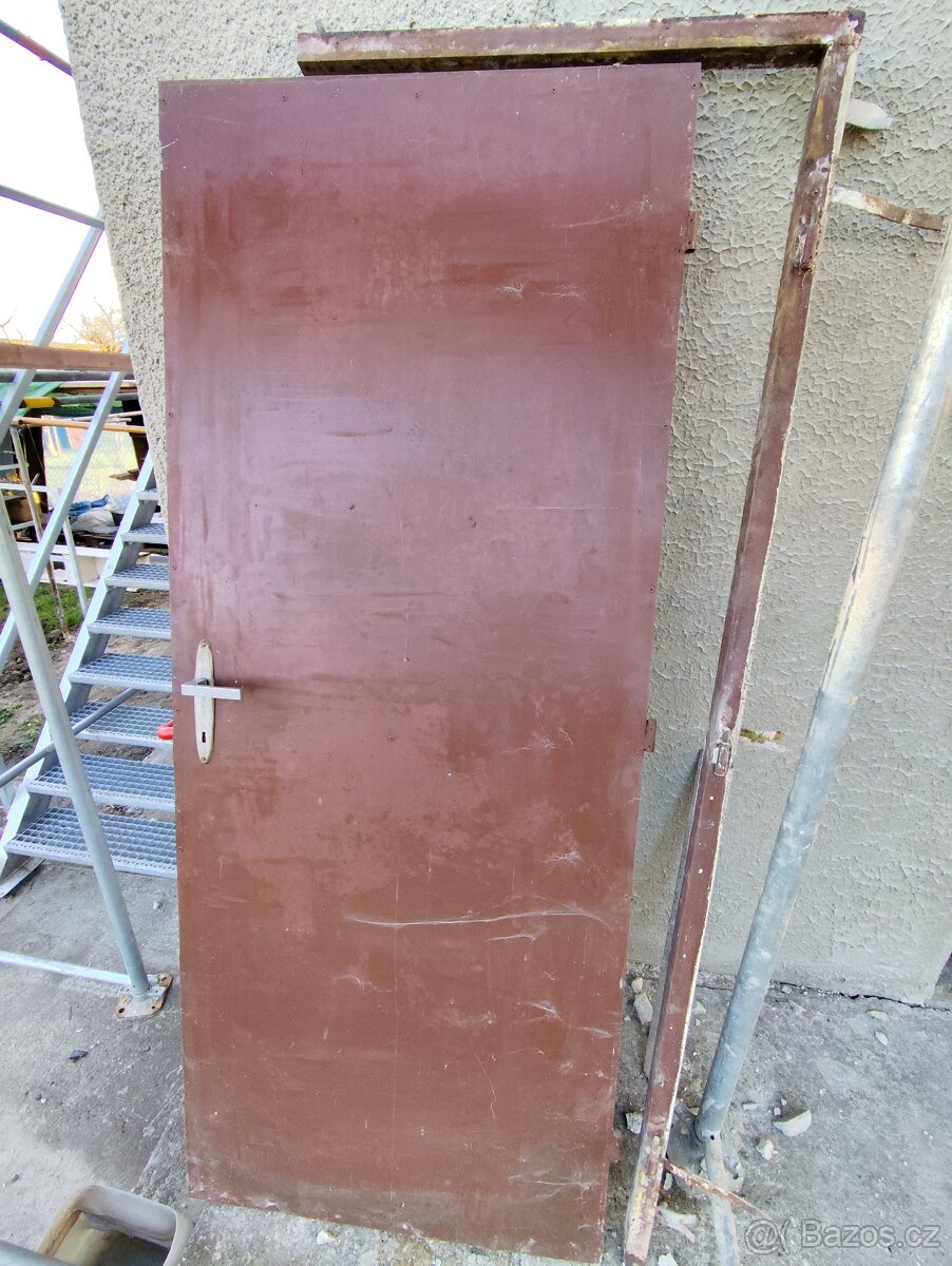 Plechové dveře - 3