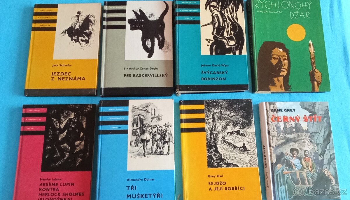 Knihy: ZANE GREY, KAREL MAY, EDUARD ŠTORCH.... - 3