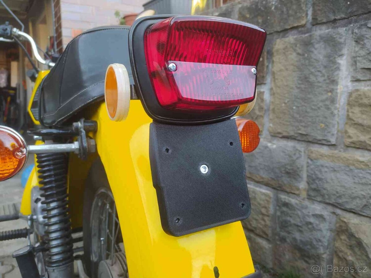 ČZ 125/488 (175/487) - držák sada rámečku SPZ - 3