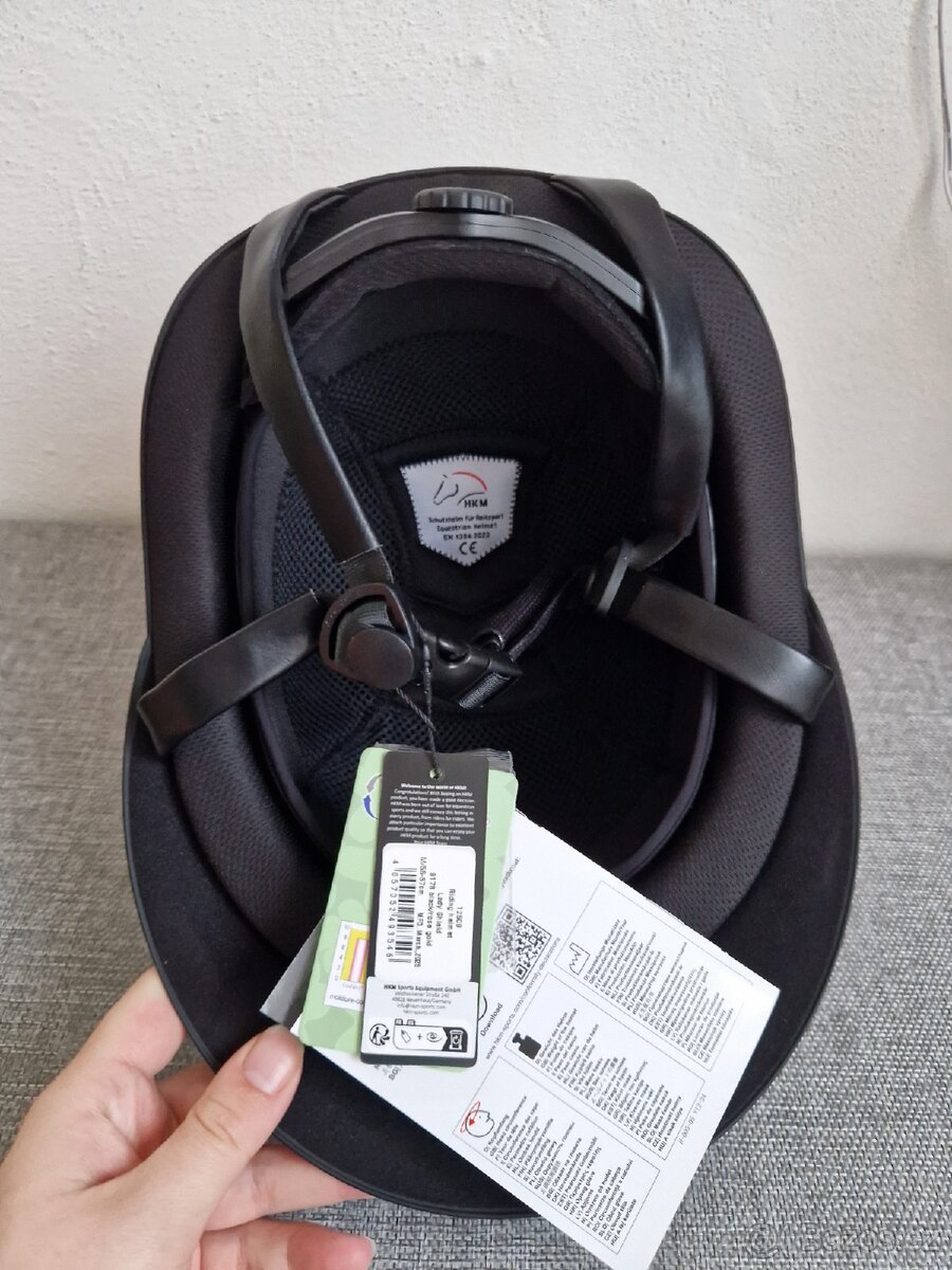 Jezdecká přilba HKM 55-57cm - 3