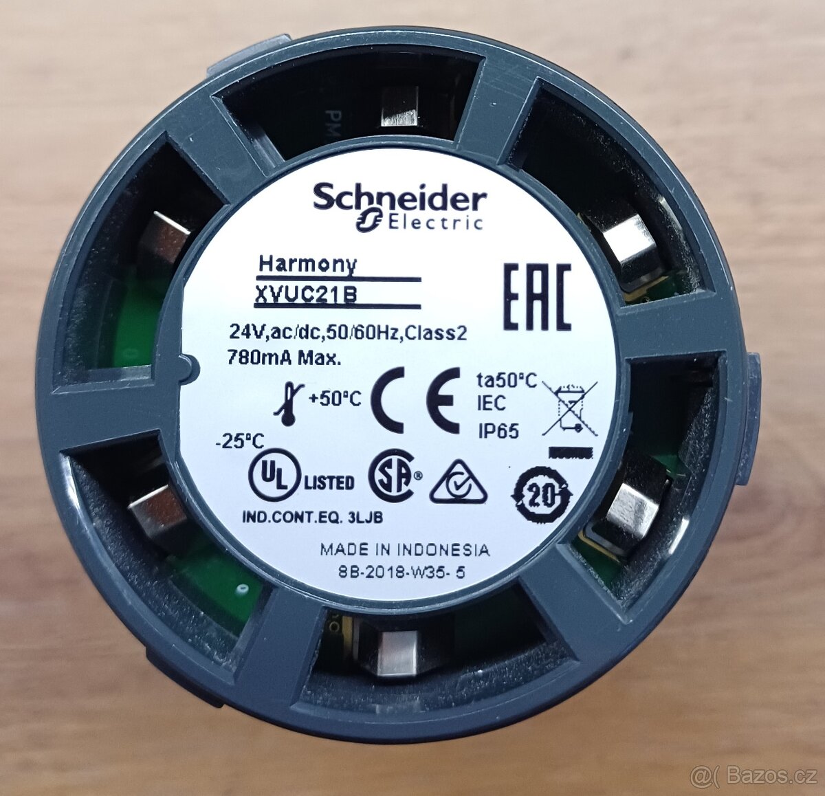 Schneider Electric Harmony objímka XVUC21B 24VACDC černá - 3