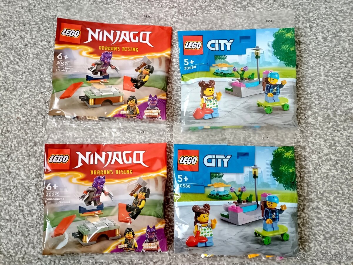 LEGO sáčky různé druhy City, Creator, Minecraft nové - 3