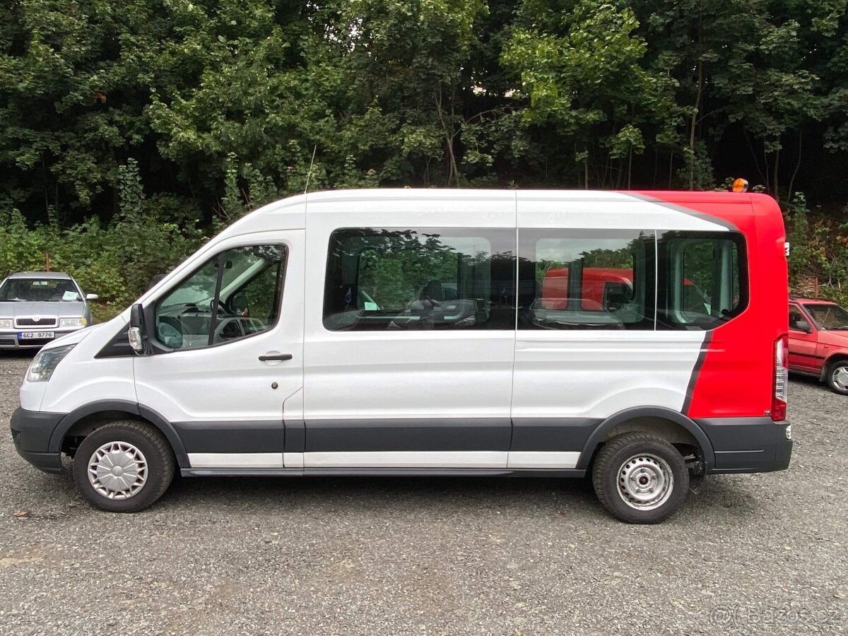 Ford Transit 2.2 TDCI 96 kW L3H2, klima, osobní - 9 míst - 3