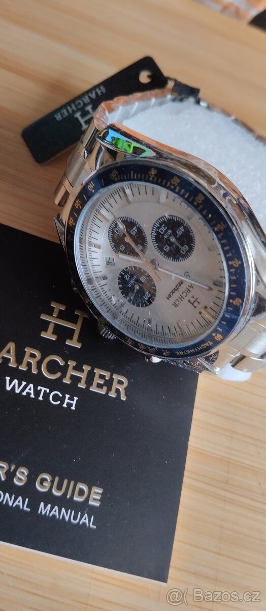 luxusní hodinky HARCHER CHRONOGRAF - 3