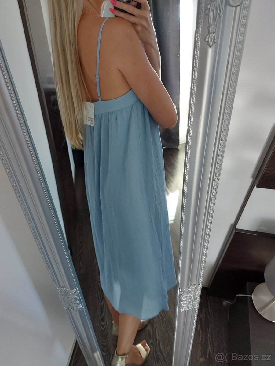 Nove svetle modre saty H&M - 3