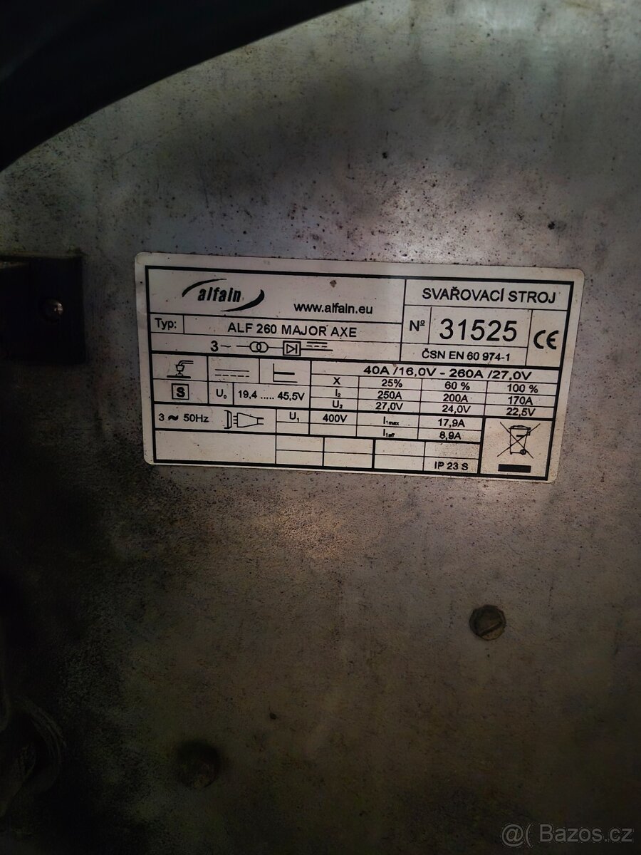 Svářečka CO2 alfa-in - 3