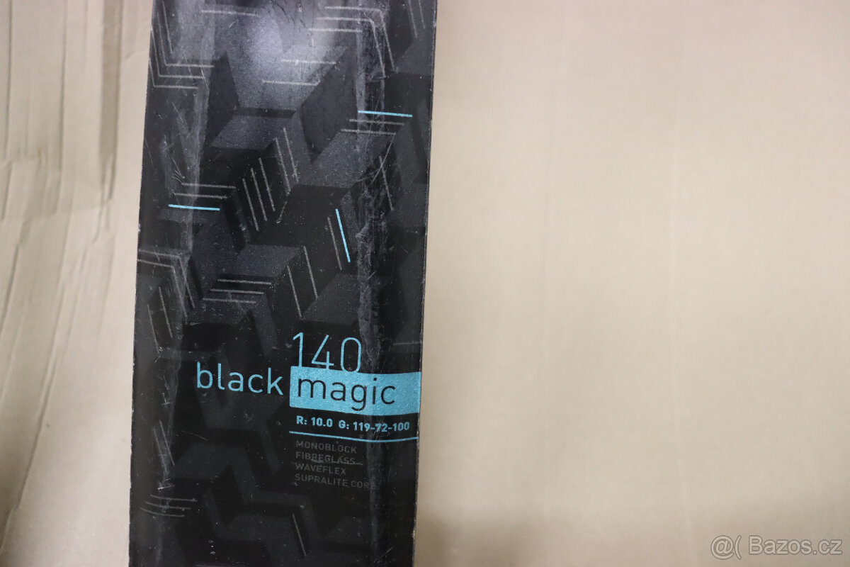 Lyže-junior 140-ELÁN BLACK MAGIC - 3