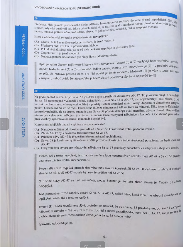 Scio OSP a ZSV cvicebnice a 50 testů : - 3