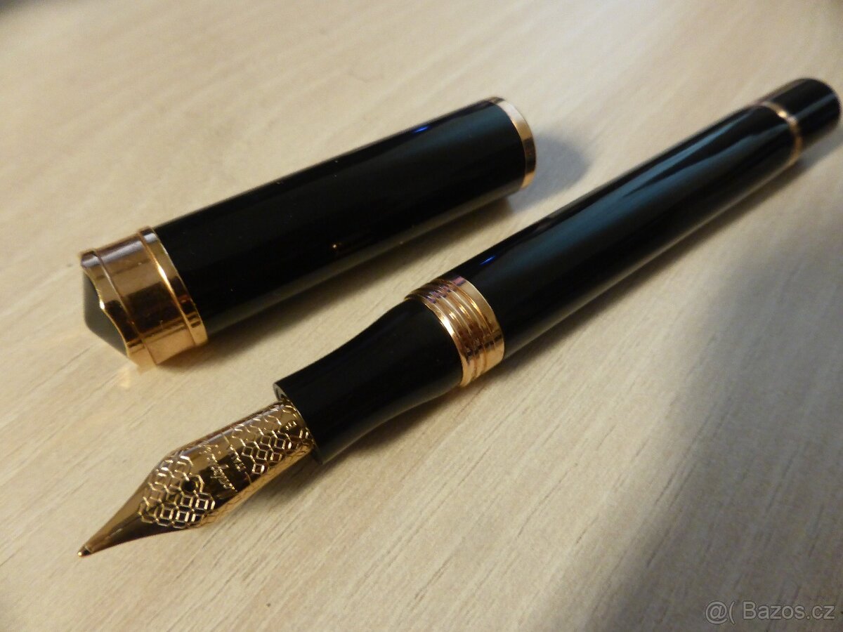 Prodám Montegrappa pero zlacené - 3