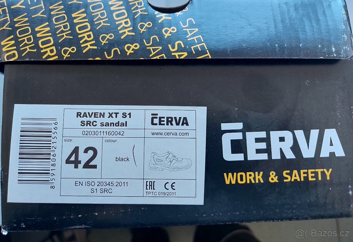 Pracovní bezpečnostní obuv / boty - sandály Červa vel. 42 - 3