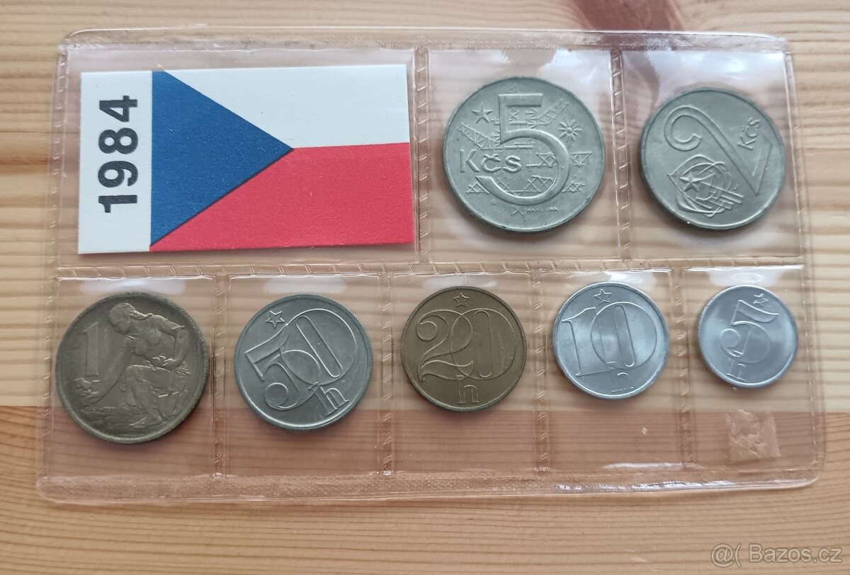 Sada oběžných mincí Československo - 3