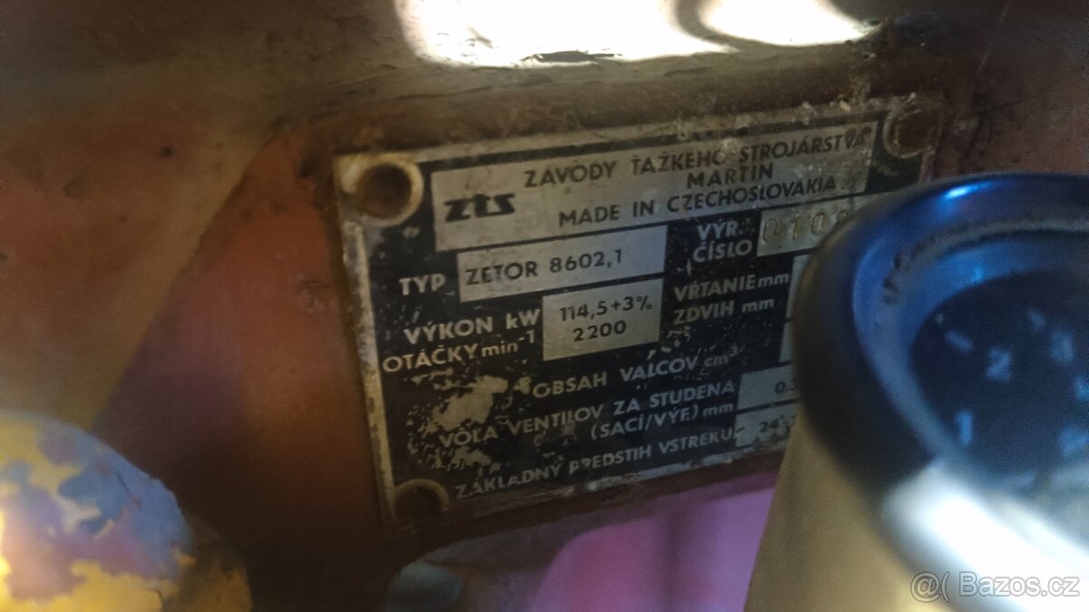 Motor Zetor 8602 - 3