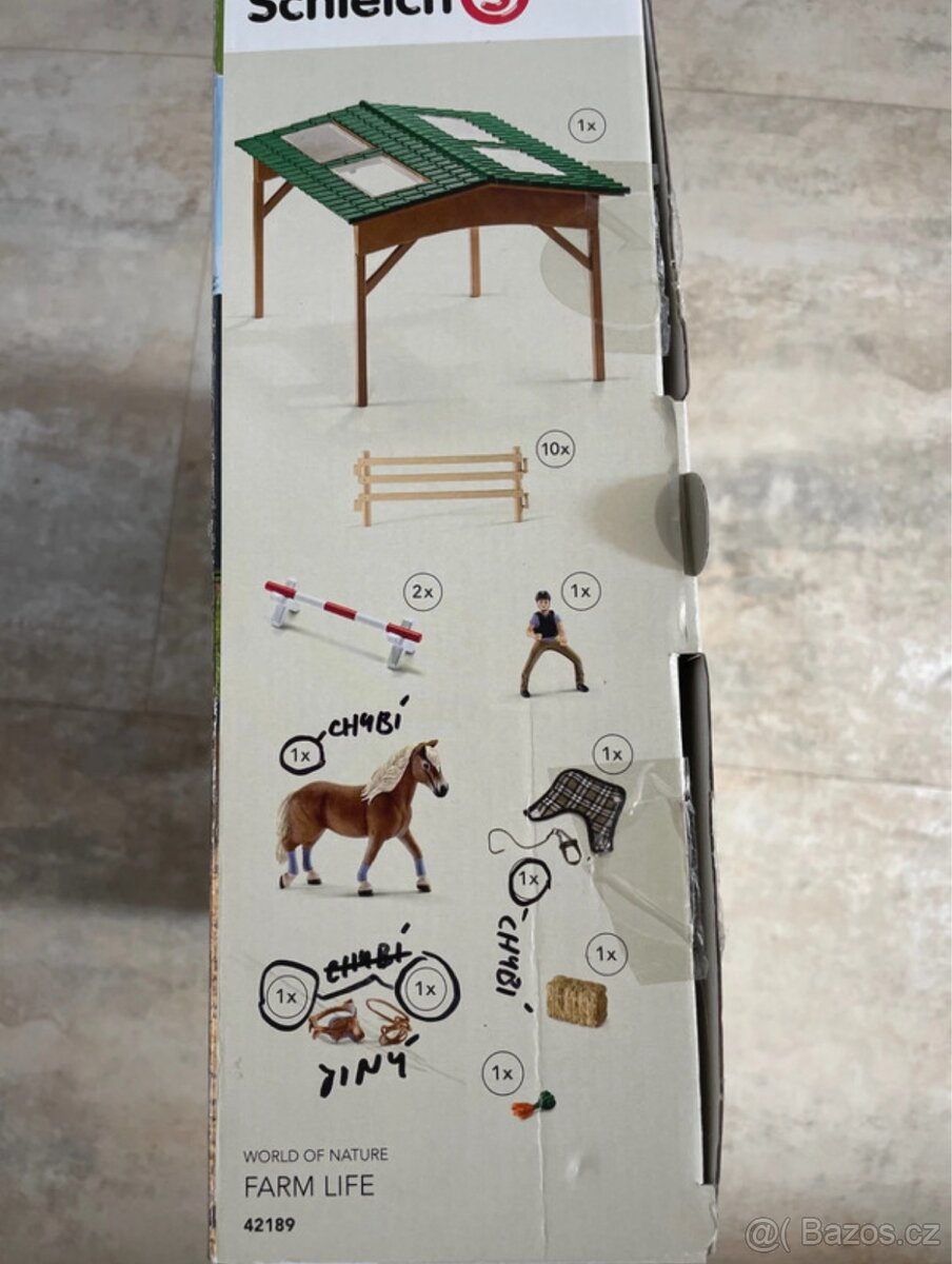 Schleich jízdárna - 3