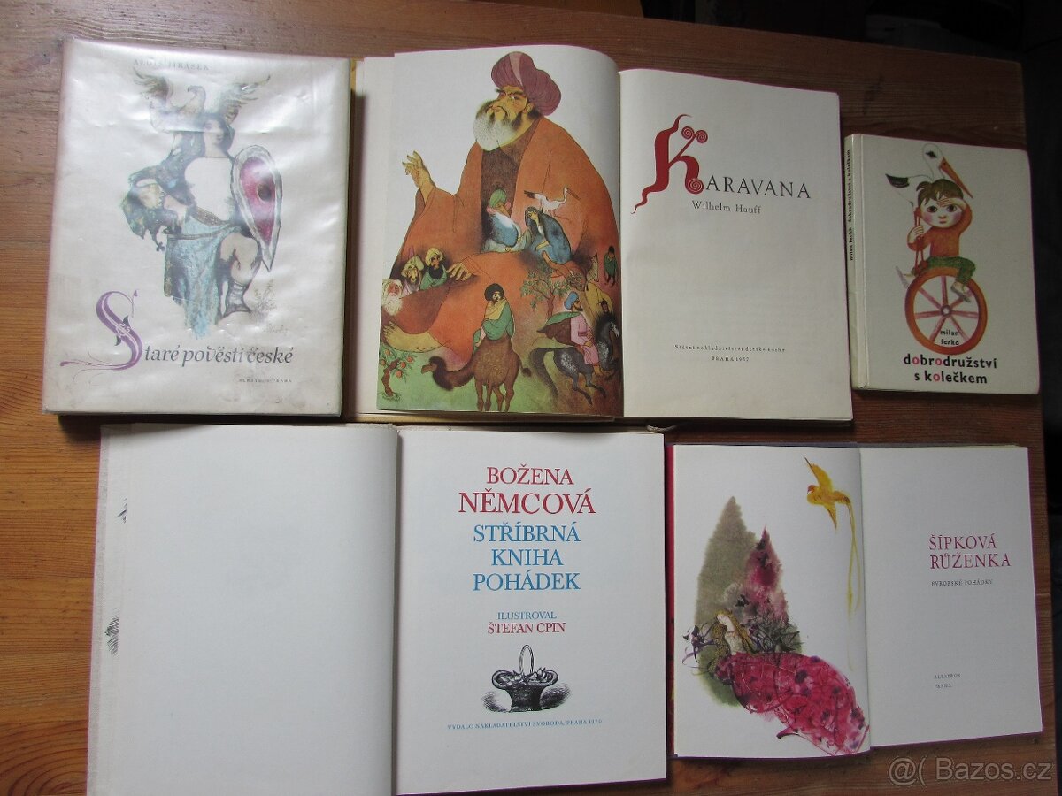 Knihy pohádek, sešitové pohádky Korálky, Pírka aj. - 3