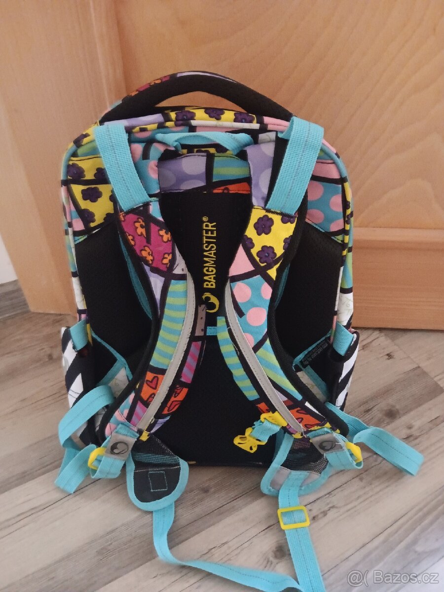 Školní batoh BAGMASTER + penál + pytlík - 3