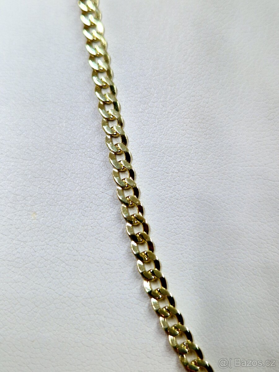 Zlatý řetízek NOVÝ PLNÝ - 3