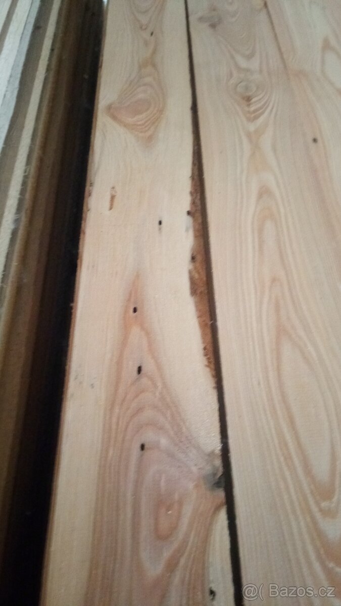 Hoblovaná prkna modřín 100x20x2000mm - 3