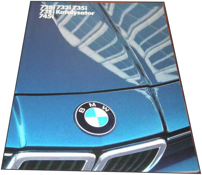Prospekty BMW 7 E23 E32 733 735 750 X5 E53 4,4 - 3